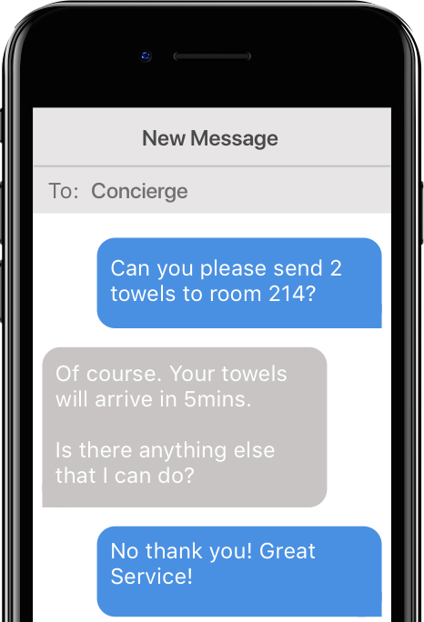 chattback enables easy text conversations for guest services